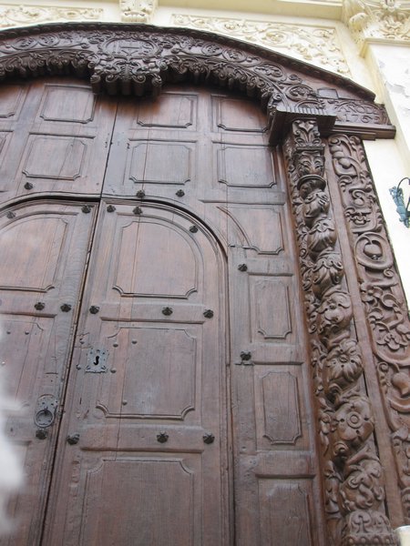 Main door of the Convento