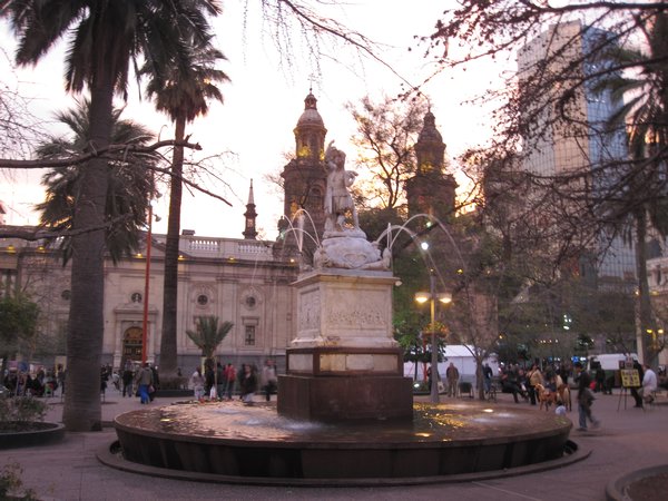 Plaze de Armas Santiago