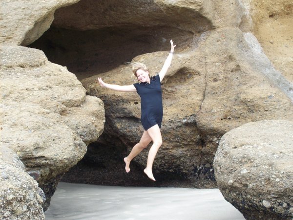 Alive with energy at Tawharanui Beach