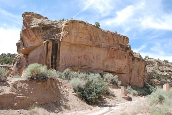 Sago Canyon - rock art site