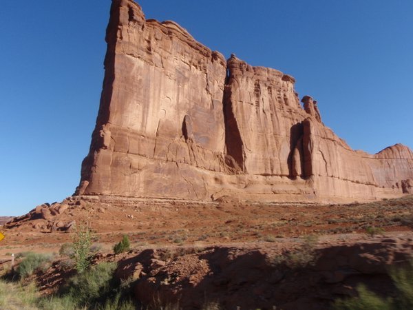 butte in arches national park
