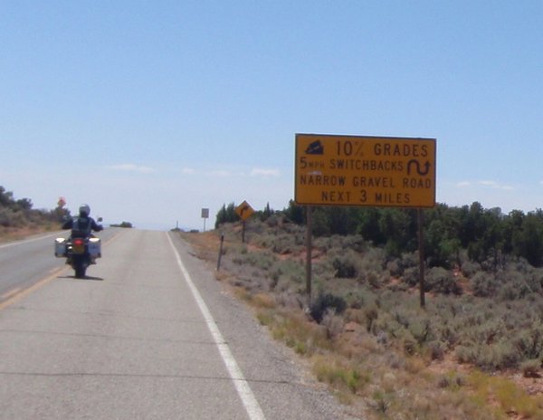 a motorcyclists favorite sign