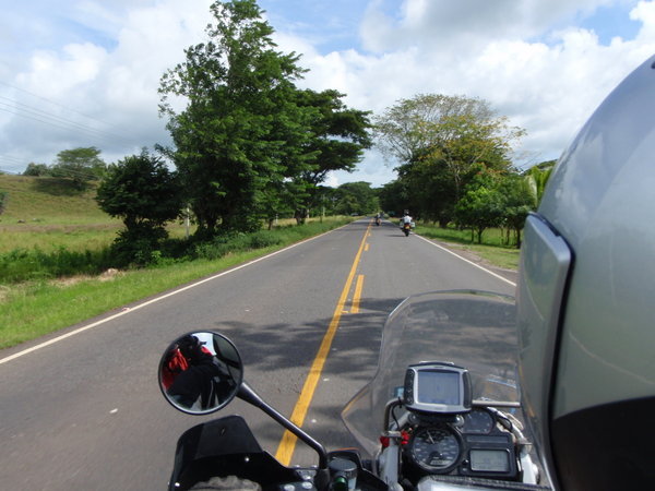 finally - we are out and riding in Cosat Rica