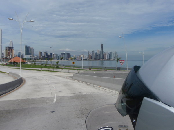approaching Panama City