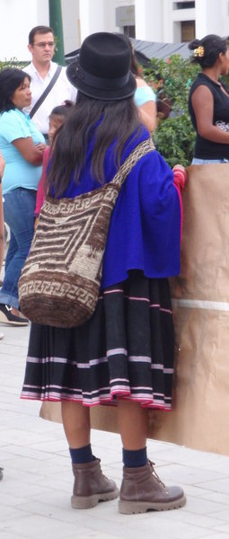 Popayan - local outfit