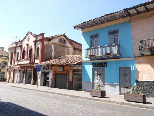 Cuenca - typical colonial houses