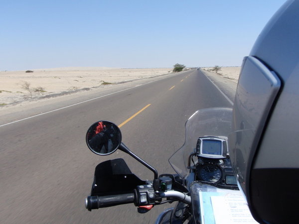 heading into the real desert