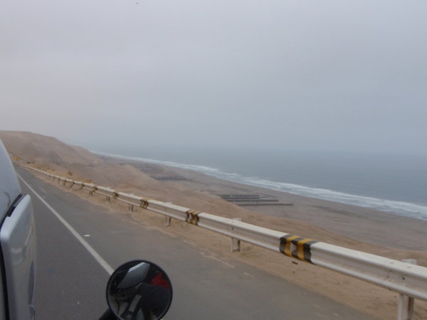 clear of Lima but back in the coastal desert