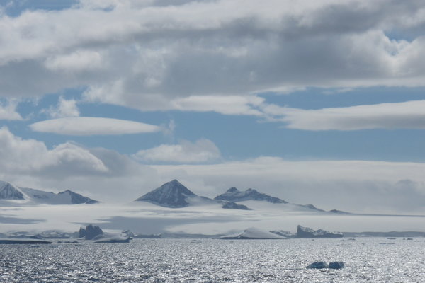 cruising the Antarctic Sound