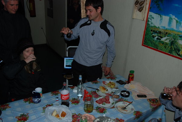 plov & vodka shared with Turkmenistan footballers