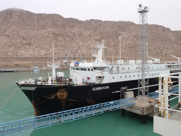 docking in Turkmenistan