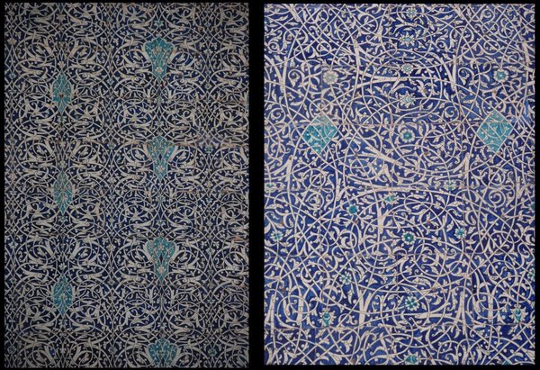 psychedelic tiles from the summer palace