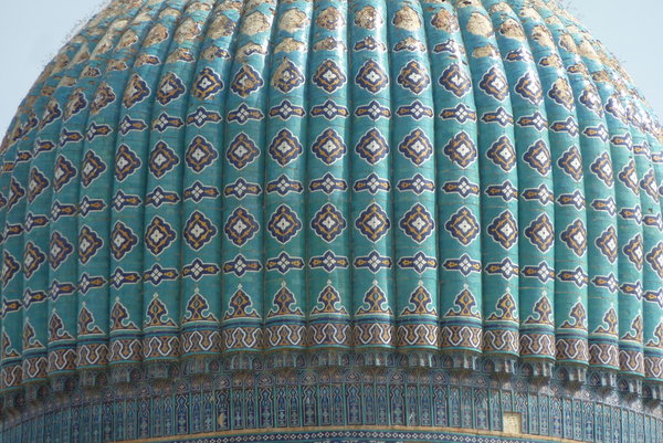 ribbed dome on Bibi-Khanym mosque