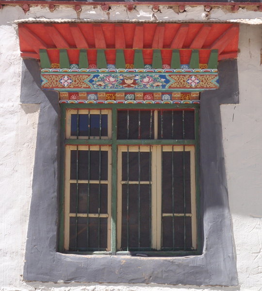 one of the colourful windows