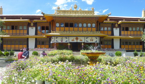 the Norbulingka - the Summer Palace of the Dalai Lama