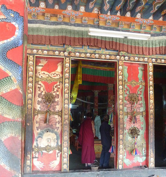 Nechung Monastery - once home to the state oracle