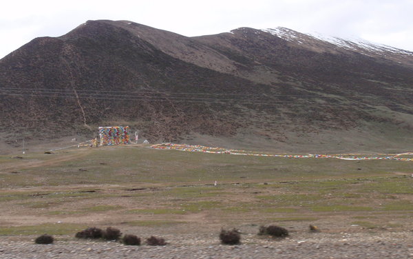 Anju Pass (4462m) -  the watershed between India and Asia