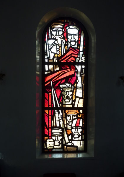 a neat stained glass window