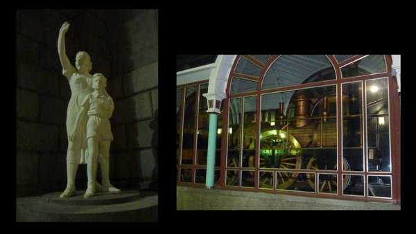 monuments on Novosibrisk Station