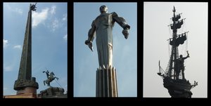 towering art - Moscow monuments