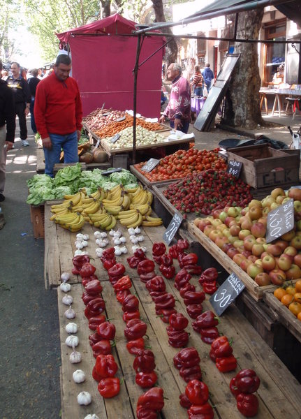 vegetables arranged Uruguayan style