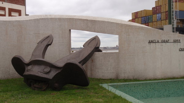 the anchor of the Graf Spee