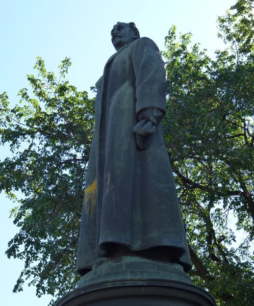 "Iron Felix" the 15te statue of Dzerzhinsky