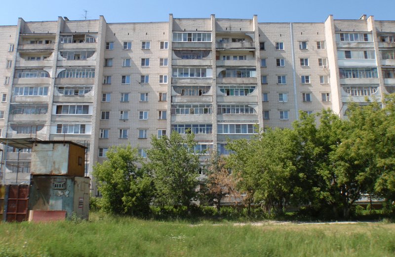 Soviet era housing in Nizhny Novgorod