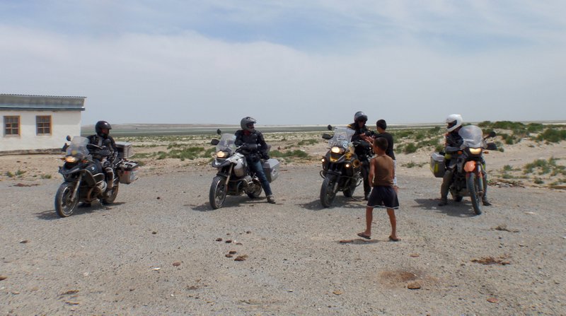 looking for the Aral Sea