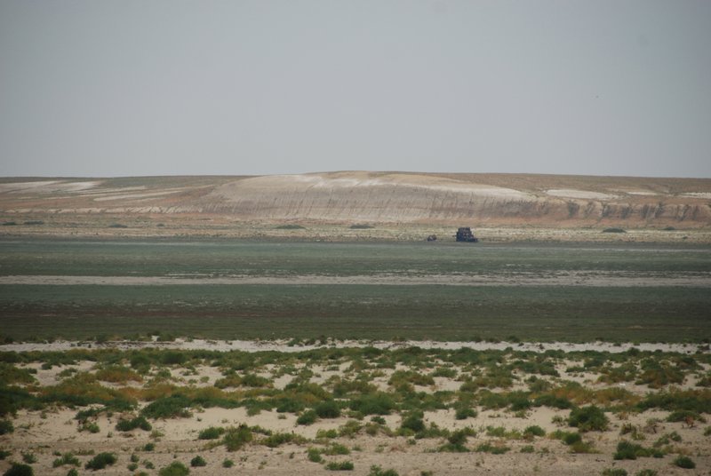 looking for the Aral Sea