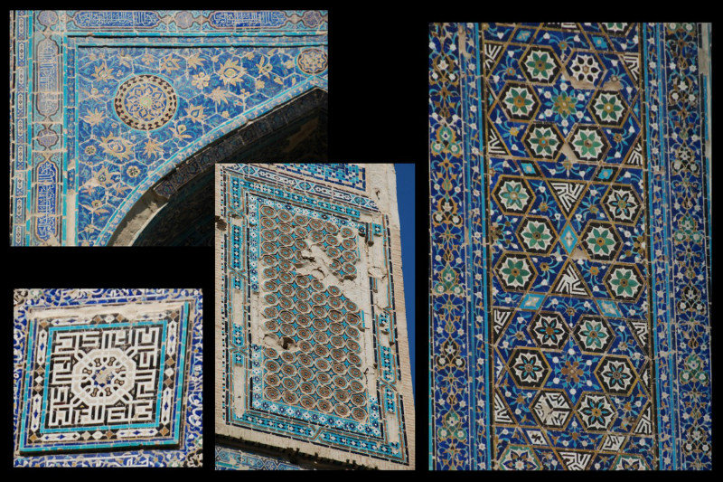 tiles from Timur's Palace