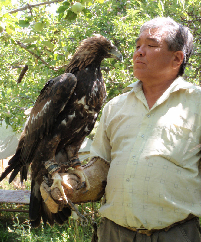 Ishenbek & his eagle Genna