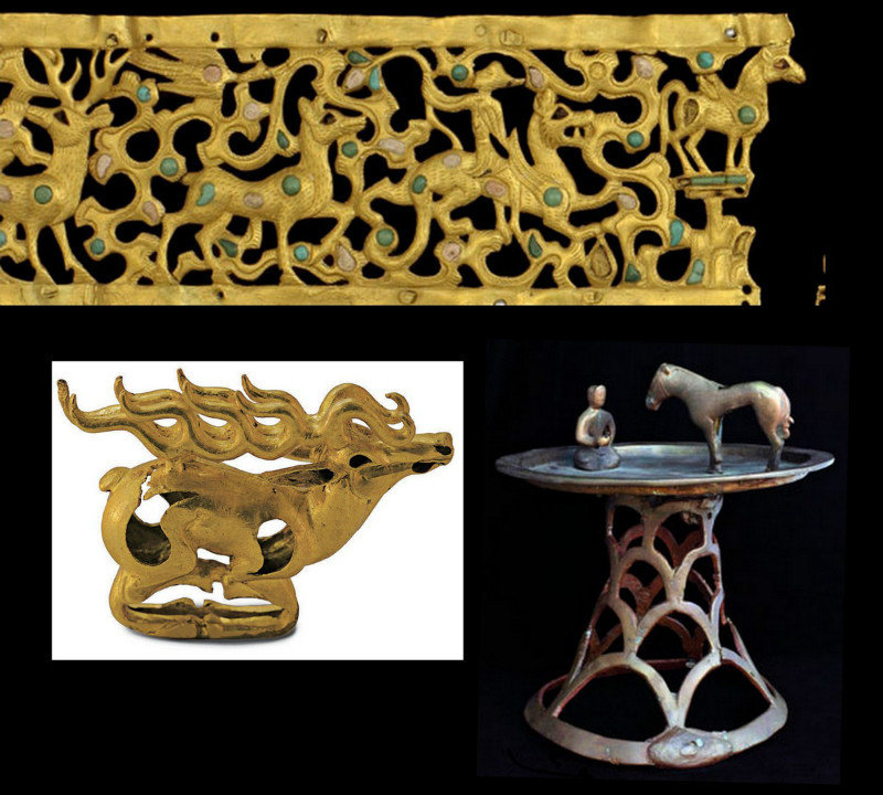 more examples of exquisite Scythian Gold (7th BC - 6th AD)