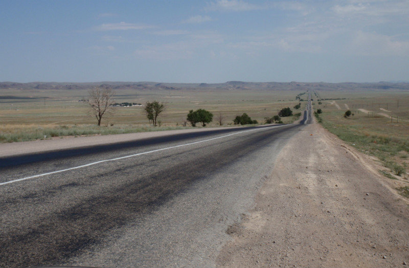 more long straight roads through the steppes