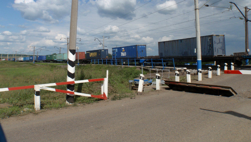 crossing the Trans-Siberian Railway - again