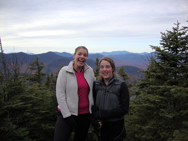 Katy and I at the summit of Mt. Pasaconaway
