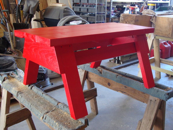 The table I built, yay!