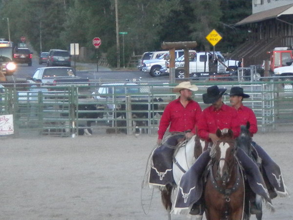 At the rodeo. Jackson, WY