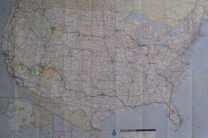 Vores rute rundt i USA