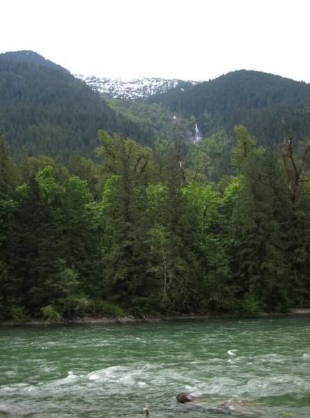 Waterfall Above the Skagit