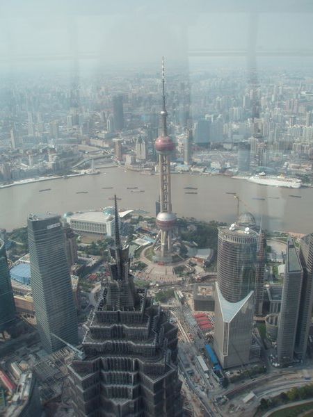 View from the Shanghai Financial Centre