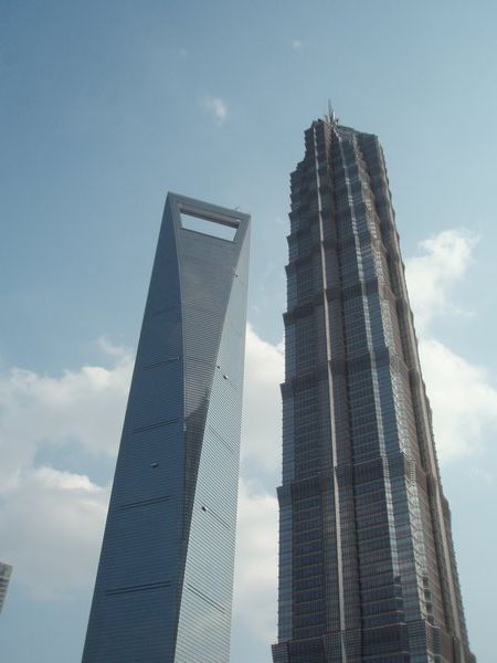 Shanghai Financial Centre and Jin Mao Tower