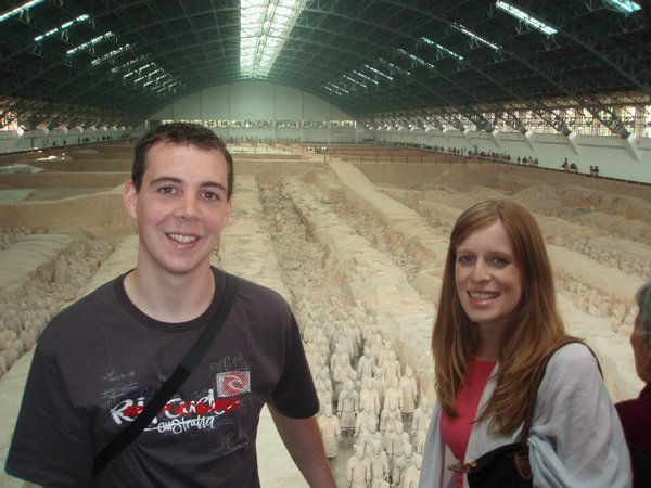 Us at the Terracotta Army
