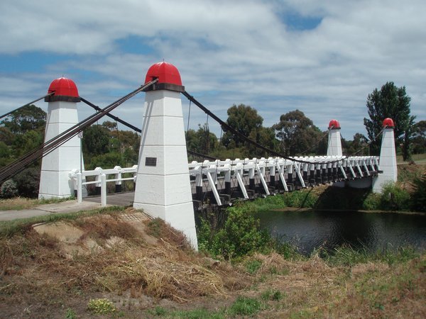 19th Century Suspension Bridge