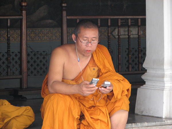 Monk "Help Line to God"