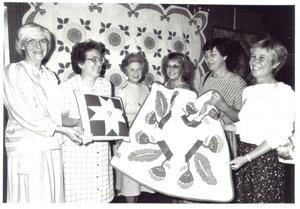 Mama with her Quilting Group