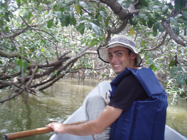 Canoeing through the Mangroves