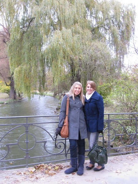 Sam and I at Englischer Garten