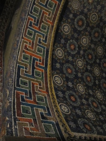 Mosaic on the inside of the Mausoleum of Galla Placidia 