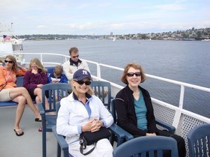 Lana and Linda on boat trip